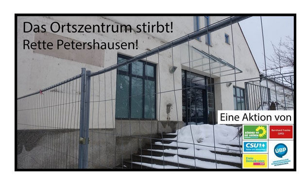 Petershausen Ortskern stirbt, Open Petition